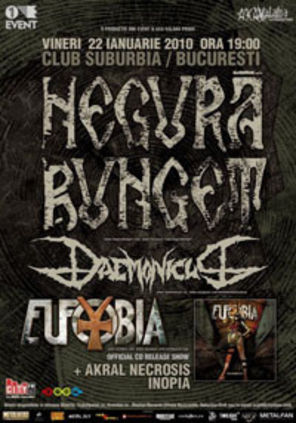 Negura Bunget canta la Bucuresti