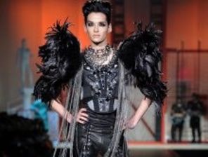 Bill Kaulitz, manechin de ocazie la Saptamana Modei de la Milano (poze, video)