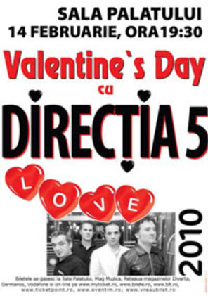 Declaratie de dragoste de Valentine`s Day de la Directia 5