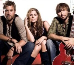 Lady Antebellum, number one in Billboard 200