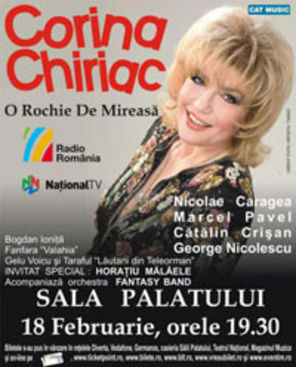 Catalin Crisan si Marcel Pavel, alaturi de Corina Chiriac la Sala Palatului