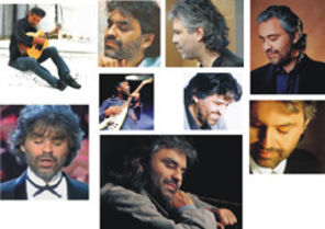 Andrea Boccelli - portret