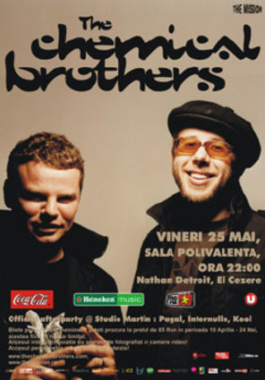 Nathan Detroit si CZR in deschidere la Chemical Brothers