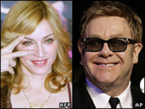 Madonna, Elton John si Arctic Monkeys - pe lista Ivor Novello