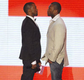 50 Cent pierde `lupta` cu Kanye West