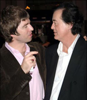 Starul Oasis - prea beat pentru intalnirea cu Jimmy Page