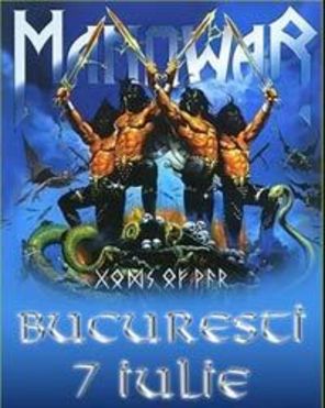 Concert Manowar la Bucuresti