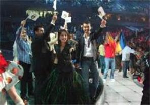 Nico si Vlad Mirita deschid Finala Eurovision 2008