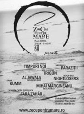 `Zece pentru mare` - festival de muzica pe plaja Corbu