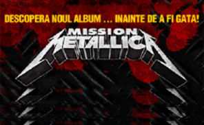 Noul album METALLICA disponibil in Romania