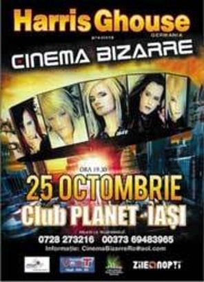 Bilete pentru concertul Cinema Bizarre