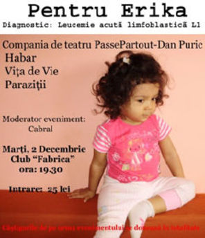 Vita de Vie & Parazitii concerteaza pentru Erika!