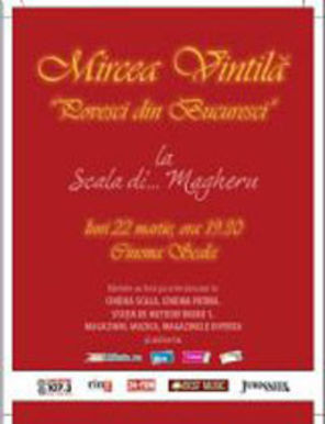Mircea Vintila - Povesci din Bucuresci, la Cinema Scala