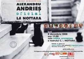 Castiga o invitatie la concertul lui Alexandru Andries