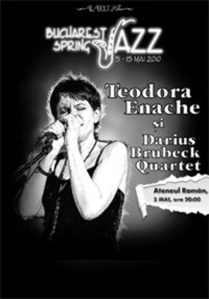 Teodora Enache si Darius Brubeck Quartet deschid Bucharest Spring Jazz 2010