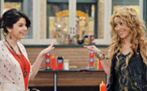 Selena Gomez, duet cu Shakira in Wizards of Waverly Place (video)
