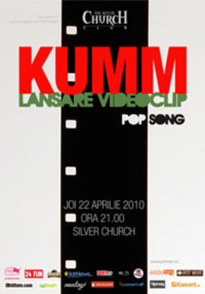 Kumm lanseaza videoclipul Pop Song la The Silver Church