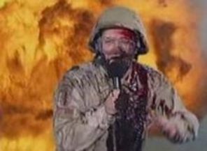 Salvati soldatul Smiley: Aproape ca am facut pe mine (video)
