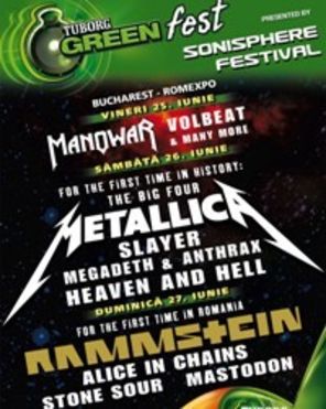 Tuborg Green Fest 2010 prezentat de Sonisphere Festival