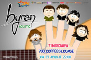 Trupa byron - mini-turneu acustic in Timisoara, Resita si Arad