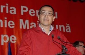 Victor Ponta e fan Parazitii