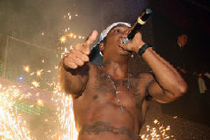 Ja Rule a concertat in Club Bamboo (poze)