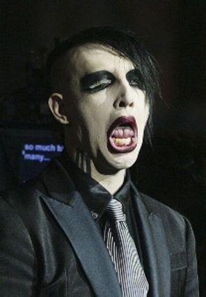 Marilyn Manson, personaj de film horror