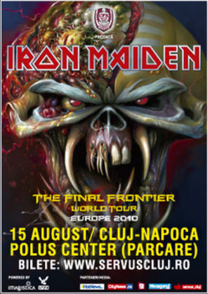 Biletele pentru Iron Maiden costa 100 Ron