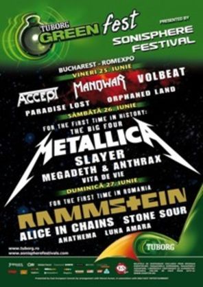 Sonisphere Festival 2010: Tot ce trebuie sa stii daca participi