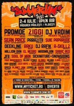 SummerJam 2010: programul concertelor