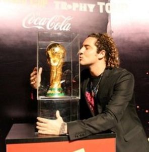 David Bisbal a cantat pentru victoria Spaniei
