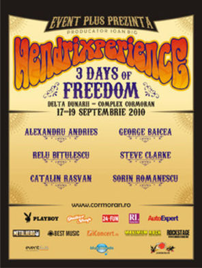 &nbsp;Event Plus prezinta HENDRIXPERIENCE, un tribut al muzicii de valoare