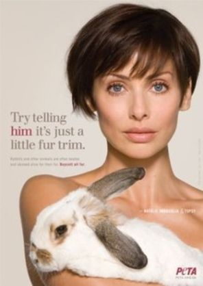 Natalie Imbruglia blesteama persoanele care poarta blana