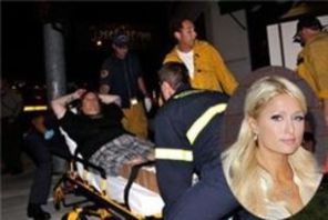 Paris Hilton si iubitul ei au dat cu masina peste un paparazzo (video)