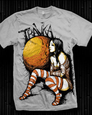 Cel mai popular tricou la Travka T-shirt Design Callenge: Visare