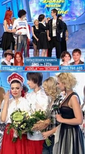 Paula Seling locul 3, Adela Popescu si Octavian Strunila in finala `Dansez pentru tine`