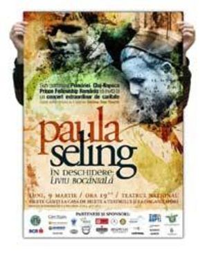 Concert caritabil Paula Seling la Cluj-Napoca