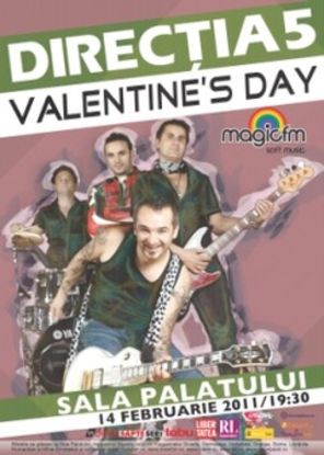 Directia 5, de Ziua Indragostitilor la Sala Palatului