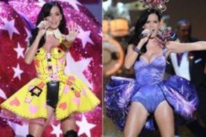 Katy Perry uraste sa-si schimbe costumele de scena