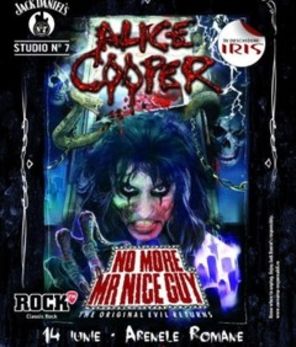 Iris, in deschidere la Alice Cooper