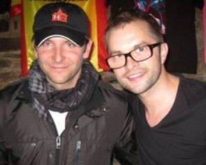 DJ Optick s-a intalnit cu Bradley Cooper, din Hangover