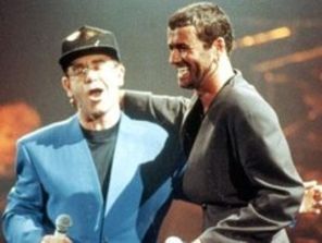 Elton John si George Michael sunt din nou prieteni