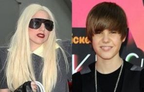 Lady Gaga si Justin Bieber, in Cartea Recordurilor