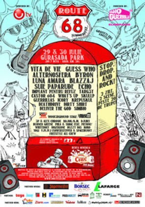 ROUTE68 SUMMERFEST &ndash; LIVE @ GURASADA PARK (Deva) - detalii acces, regulament