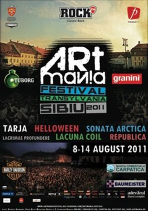 Deschidere oficiala Sibiu Arena la ARTmania Festival 2011