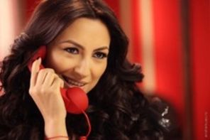 Andra - poze filmari clip Telephone