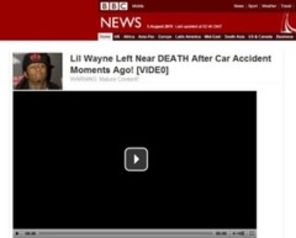 Facebook minte: Lil Wayne, aproape ucis intr-un accident auto