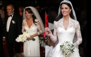 Carmen Trandafir - rochie de mireasa inspirata din tinuta lui Kate Middleton