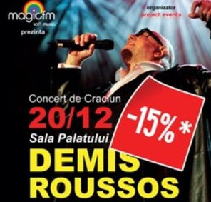 Bilete mai ieftine la Demis Roussos