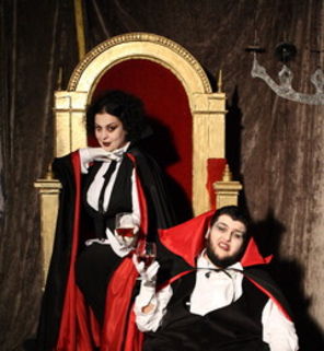 Monica Anghel, vampir la 'Serviciul Roman de Comedie'